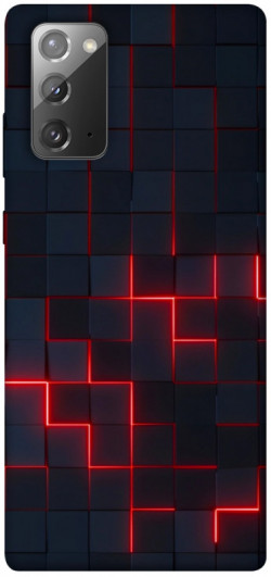 Чехол itsPrint Кибер сетка для Samsung Galaxy Note 20
