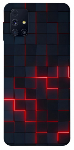 Чехол itsPrint Кибер сетка для Samsung Galaxy M31s
