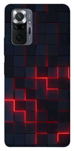 Чехол itsPrint Кибер сетка для Xiaomi Redmi Note 10 Pro