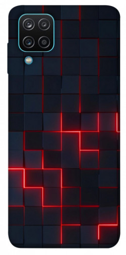 Чехол itsPrint Кибер сетка для Samsung Galaxy A12
