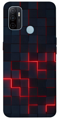 Чехол itsPrint Кибер сетка для Oppo A53 / A32 / A33