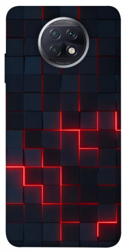 Чехол itsPrint Кибер сетка для Xiaomi Redmi Note 9 5G / Note 9T