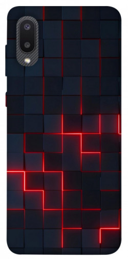 Чехол itsPrint Кибер сетка для Samsung Galaxy A02