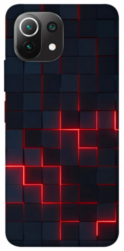 Чехол itsPrint Кибер сетка для Xiaomi Mi 11 Lite