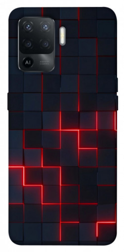 Чехол itsPrint Кибер сетка для Oppo Reno 5 Lite