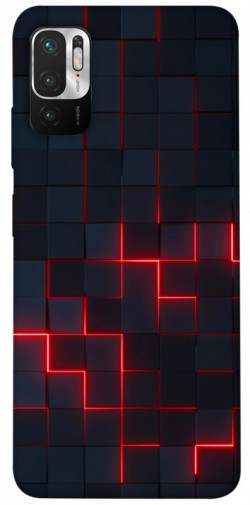 Чехол itsPrint Кибер сетка для Xiaomi Redmi Note 10 5G