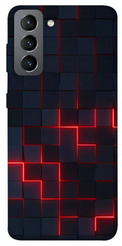Чехол itsPrint Кибер сетка для Samsung Galaxy S21 FE
