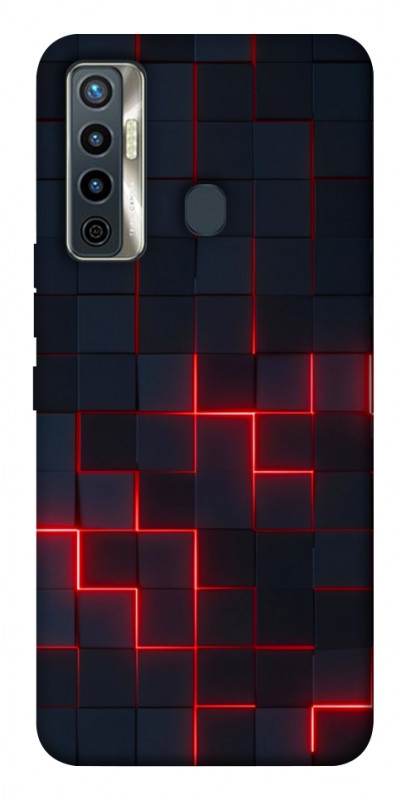Чохол itsPrint Кібер сітка для TECNO Camon 17 Pro, паттерн, купити оптом з доставкою