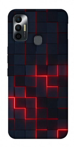 Чехол itsPrint Кибер сетка для TECNO Spark 7