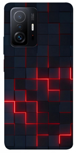 Чехол itsPrint Кибер сетка для Xiaomi 11T / 11T Pro