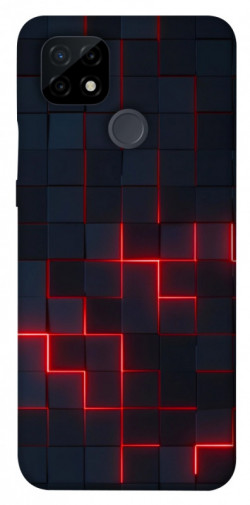 Чехол itsPrint Кибер сетка для Realme C21