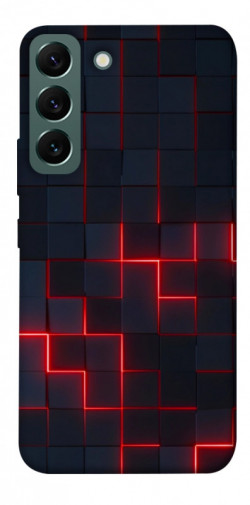 Чехол itsPrint Кибер сетка для Samsung Galaxy S22