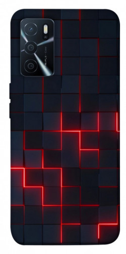 Чехол itsPrint Кибер сетка для Oppo A16s / A16