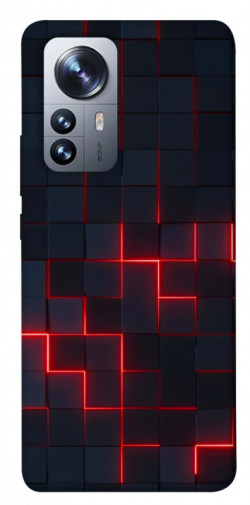 Чехол itsPrint Кибер сетка для Xiaomi 12 / 12X