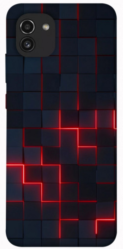 Чехол itsPrint Кибер сетка для Samsung Galaxy A03