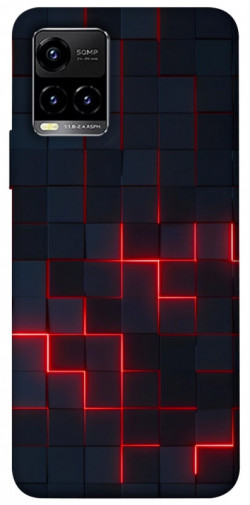 Чехол itsPrint Кибер сетка для Vivo Y21 / Y33s