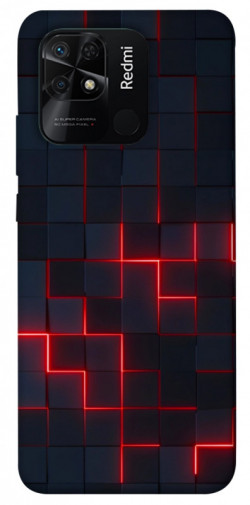 Чехол itsPrint Кибер сетка для Xiaomi Redmi 10C