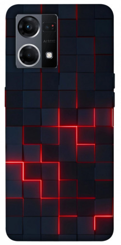 Чехол itsPrint Кибер сетка для Oppo Reno 7 4G