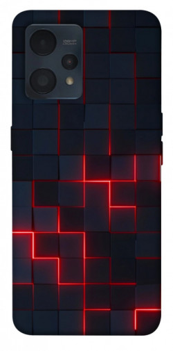 Чехол itsPrint Кибер сетка для Realme 9 4G / 9 Pro+