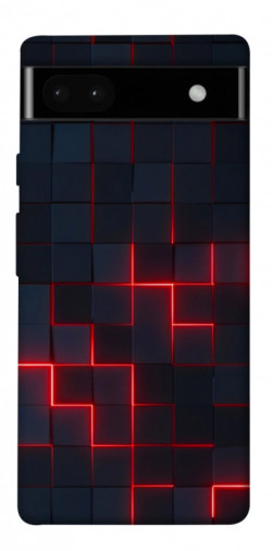 Чехол itsPrint Кибер сетка для Google Pixel 6a