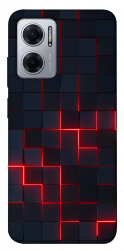 Чехол itsPrint Кибер сетка для Xiaomi Redmi Note 11E