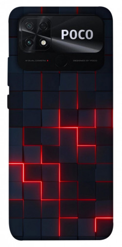 Чехол itsPrint Кибер сетка для Xiaomi Poco C40