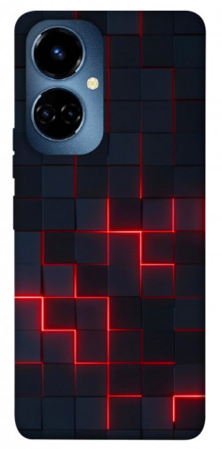 Чехол itsPrint Кибер сетка для TECNO Camon 19 (CI6n) / 19 Pro (CI8n)