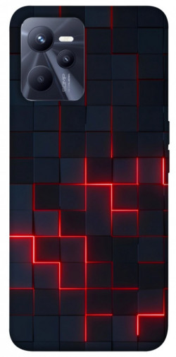 Чехол itsPrint Кибер сетка для Realme C35