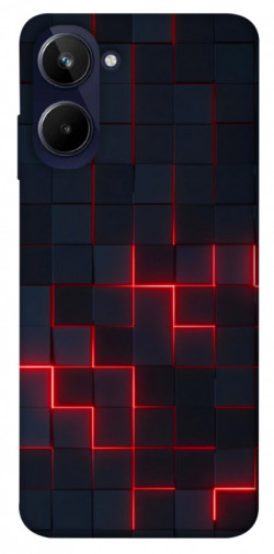 Чехол itsPrint Кибер сетка для Realme 10 4G