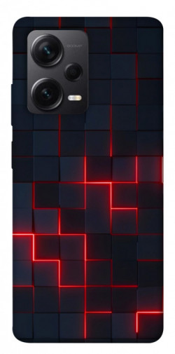 Чехол itsPrint Кибер сетка для Xiaomi Redmi Note 12 Pro+ 5G