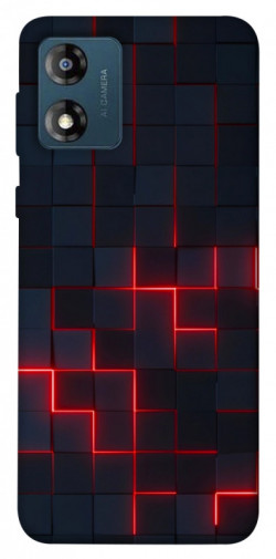 Чехол itsPrint Кибер сетка для Motorola Moto E13