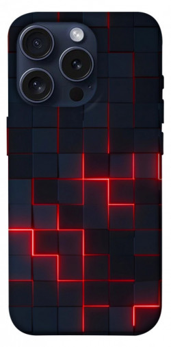 Чехол itsPrint Кибер сетка для Apple iPhone 15 Pro (6.1")