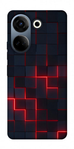 Чехол itsPrint Кибер сетка для TECNO Camon 20 Pro (CK7n)