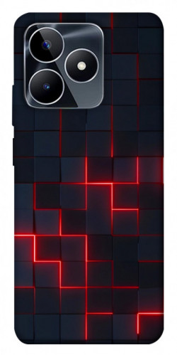 Чехол itsPrint Кибер сетка для Realme C53