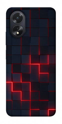 Чехол itsPrint Кибер сетка для Oppo A38