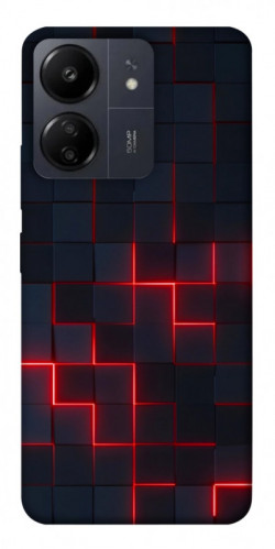 Чехол itsPrint Кибер сетка для Xiaomi Redmi 13C