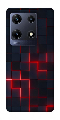 Чехол itsPrint Кибер сетка для Infinix Note 30 Pro