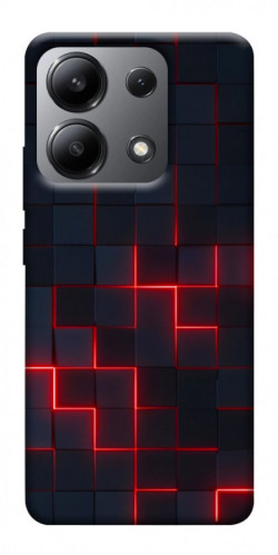 Чехол itsPrint Кибер сетка для Xiaomi Redmi Note 13 4G