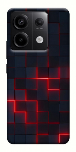 Чехол itsPrint Кибер сетка для Xiaomi Redmi Note 13 Pro 4G