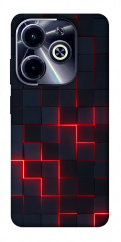 Чехол itsPrint Кибер сетка для Infinix Hot 40i
