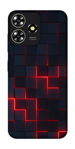 Чехол itsPrint Кибер сетка для ZTE Blade A73 4G