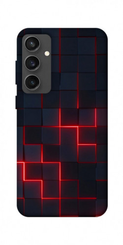 Чехол itsPrint Кибер сетка для Samsung Galaxy S24 FE