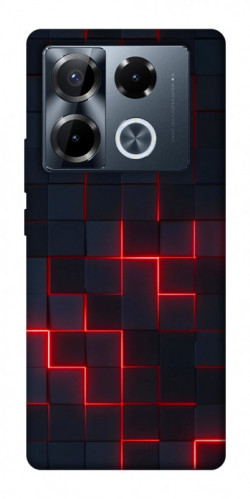 Чехол itsPrint Кибер сетка для Infinix Note 40 Pro 4G