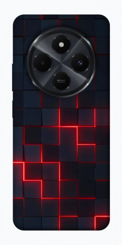 Чехол itsPrint Кибер сетка для Xiaomi Redmi 14C / Poco C75