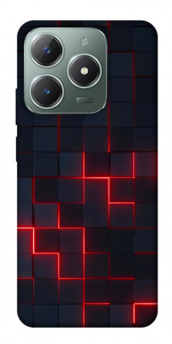 Чехол itsPrint Кибер сетка для Realme C61 4G