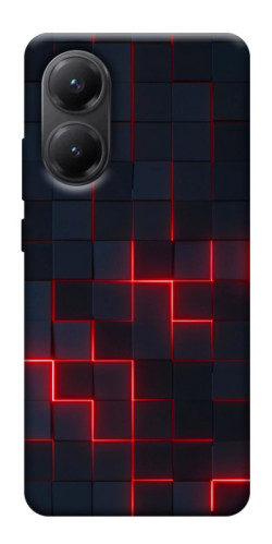 Чехол itsPrint Кибер сетка для Xiaomi Poco X7 Pro