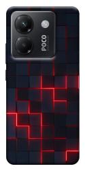 Чехол itsPrint Кибер сетка для Xiaomi Poco M7 Pro 5G