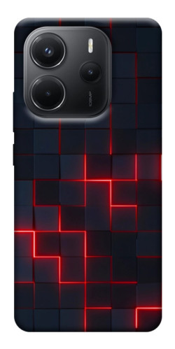 Чехол itsPrint Кибер сетка для Xiaomi Redmi Note 14 4G (Int. version)