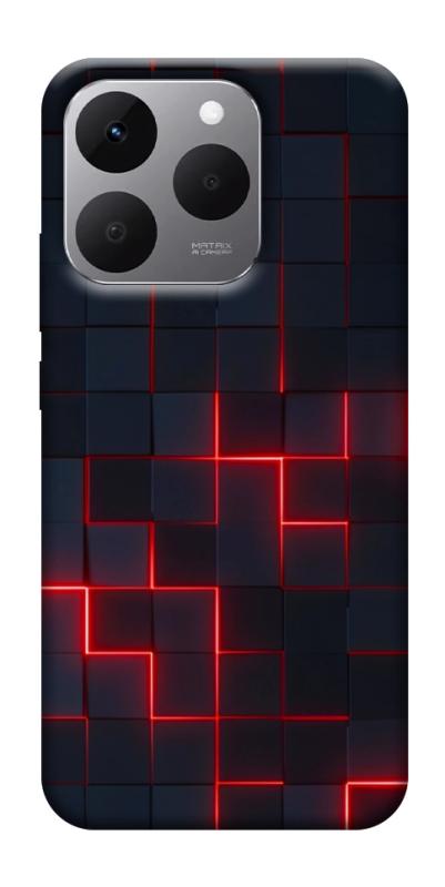 Чехол itsPrint Кибер сетка для Realme 15T, паттерн, купить оптом с доставкой