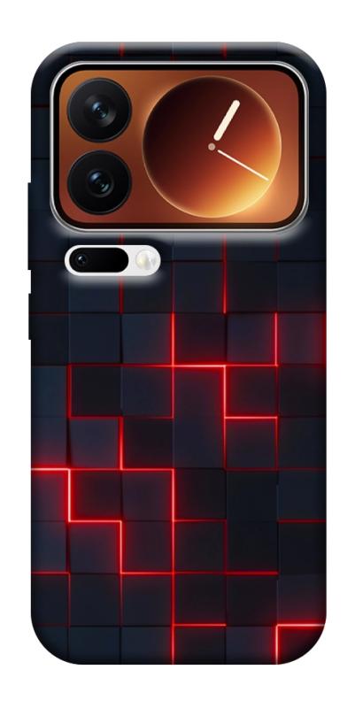 Чехол itsPrint Кибер сетка для Xiaomi 17 Pro Max, паттерн, купить оптом с доставкой